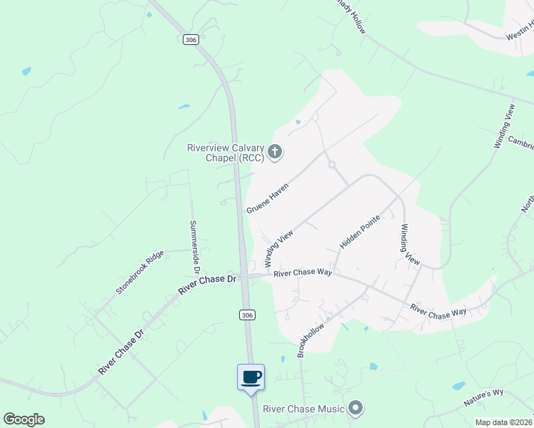 map of restaurants, bars, coffee shops, grocery stores, and more near 112 Gruene Haven in New Braunfels