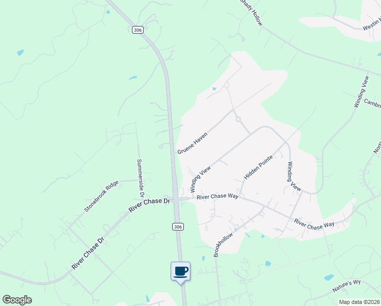 map of restaurants, bars, coffee shops, grocery stores, and more near 112 Gruene Haven in New Braunfels