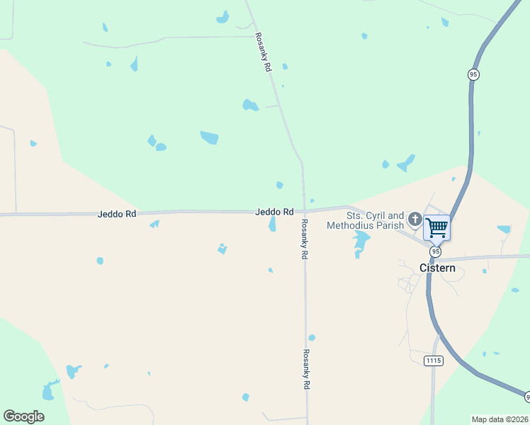 map of restaurants, bars, coffee shops, grocery stores, and more near 8247 Jeddo Road in Waelder