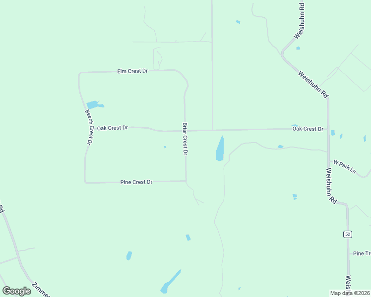 map of restaurants, bars, coffee shops, grocery stores, and more near 1089 Briar Crest Drive in New Ulm