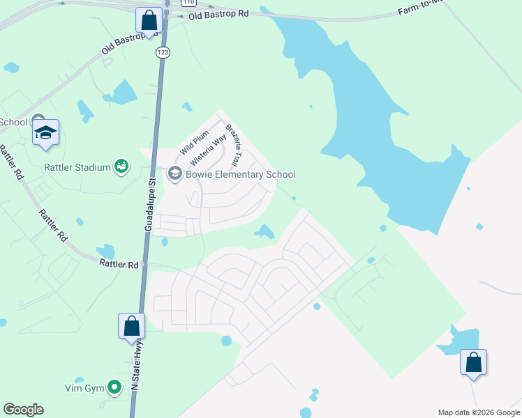map of restaurants, bars, coffee shops, grocery stores, and more near 198 Lake Glen in San Marcos