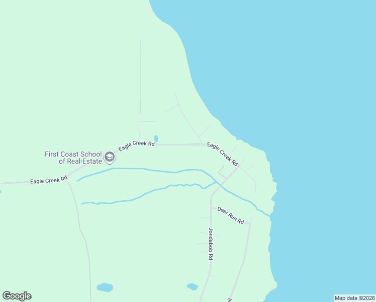 map of restaurants, bars, coffee shops, grocery stores, and more near 305 Eagle Creek Road in Green Cove Springs