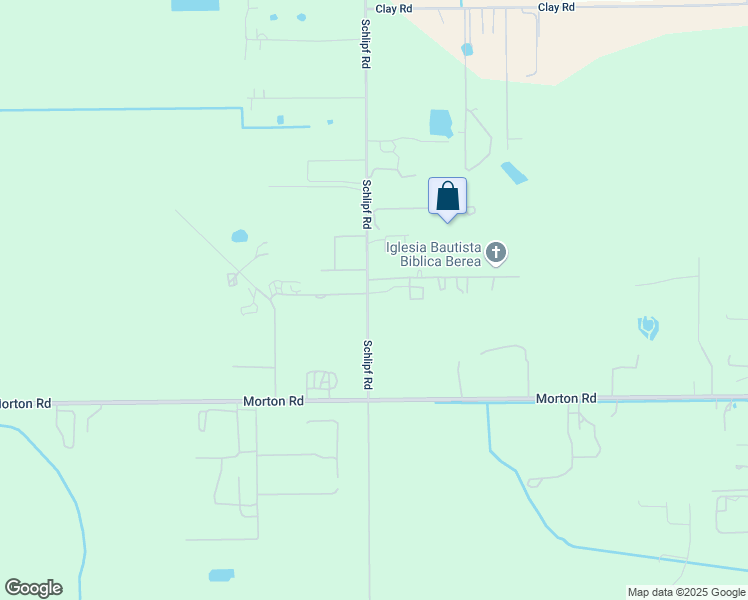 map of restaurants, bars, coffee shops, grocery stores, and more near 3230 Schlipf Road in Katy