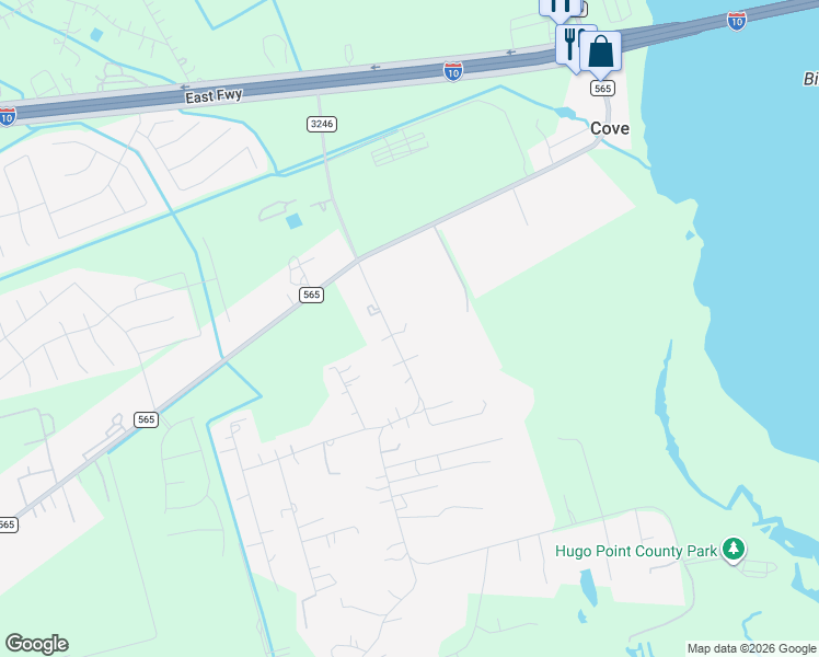 map of restaurants, bars, coffee shops, grocery stores, and more near 329 Gou Hole Road in Cove