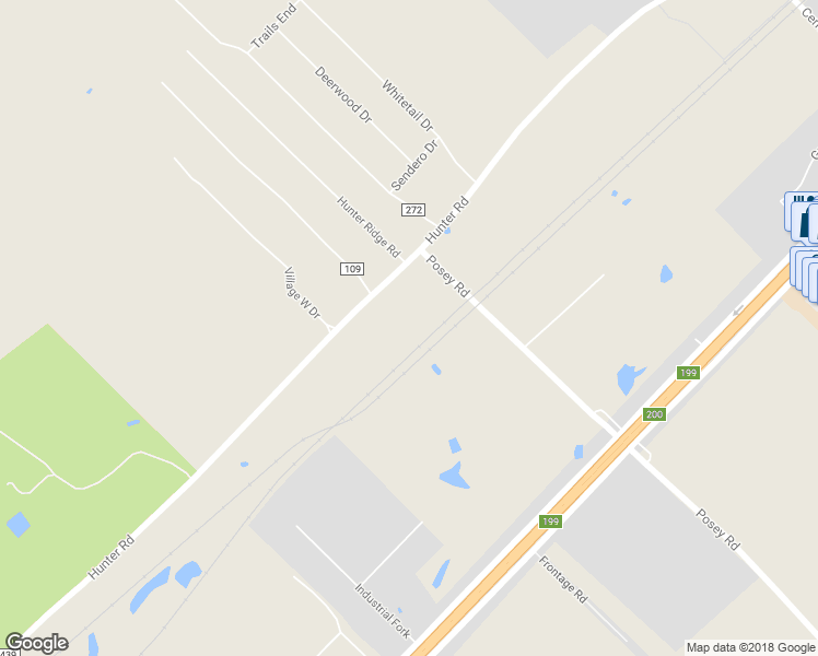 map of restaurants, bars, coffee shops, grocery stores, and more near 4019 Hunter Road in San Marcos