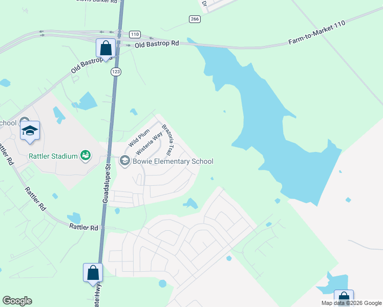 map of restaurants, bars, coffee shops, grocery stores, and more near 210 Hoya Lane in San Marcos