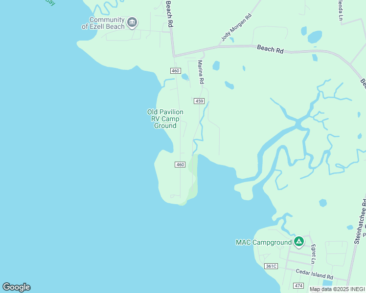 map of restaurants, bars, coffee shops, grocery stores, and more near 21010 Keaton Beach Drive in Perry