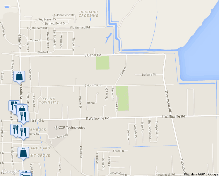 map of restaurants, bars, coffee shops, grocery stores, and more near 522 Teresa Dr in Highlands