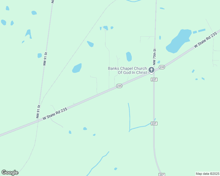 map of restaurants, bars, coffee shops, grocery stores, and more near 8102 West State Road 235 in Alachua