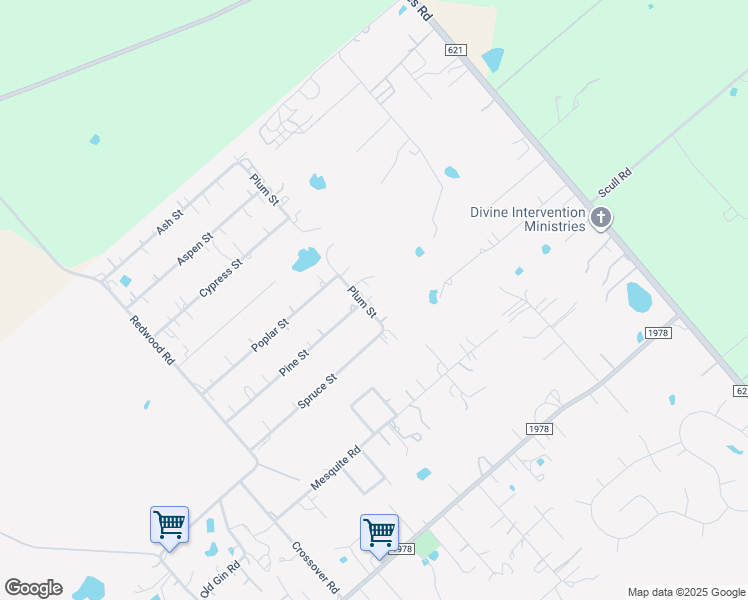map of restaurants, bars, coffee shops, grocery stores, and more near 4205 Plum Street in San Marcos