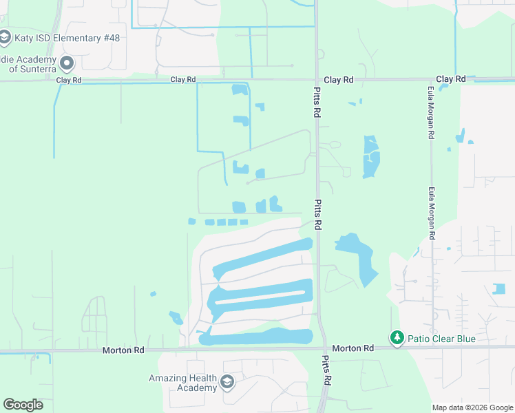 map of restaurants, bars, coffee shops, grocery stores, and more near 155 Tige Point Drive in Katy