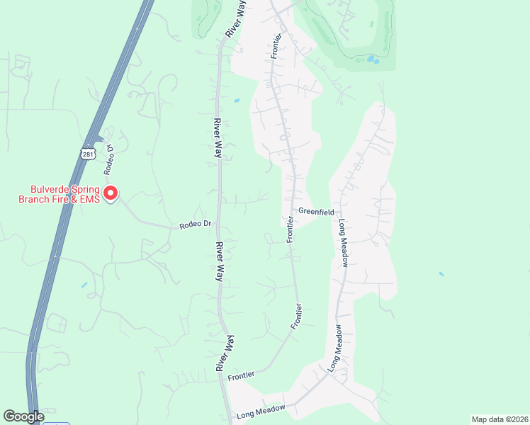map of restaurants, bars, coffee shops, grocery stores, and more near 168 Ramrod in Spring Branch