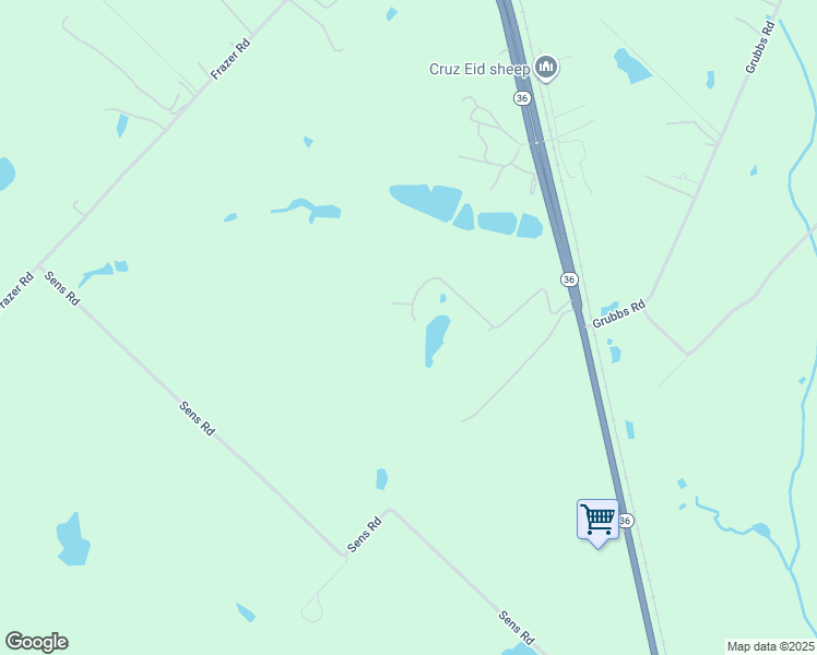 map of restaurants, bars, coffee shops, grocery stores, and more near 4479 Lantana Lane in Sealy