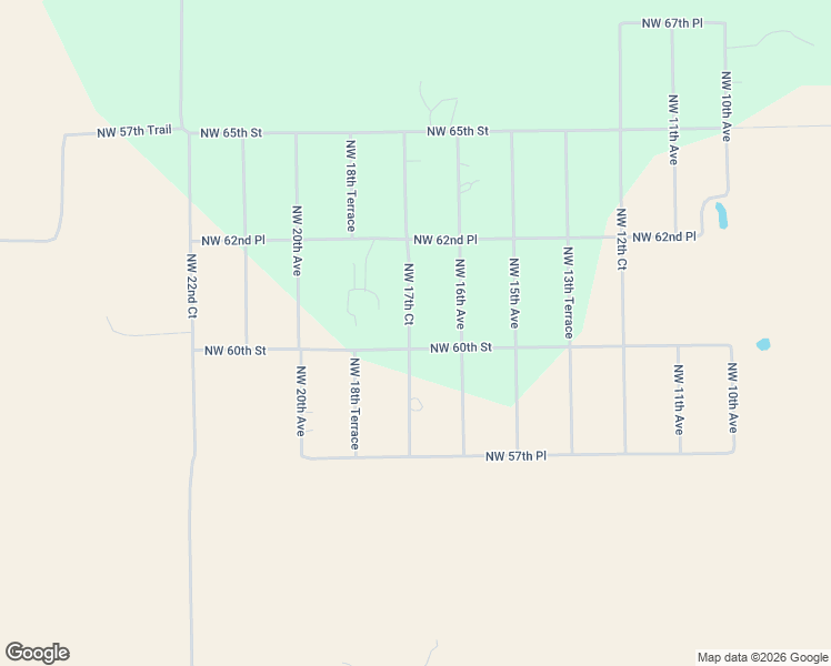 map of restaurants, bars, coffee shops, grocery stores, and more near 6162 Northwest 17th Court in Bell
