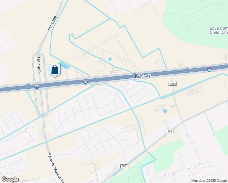 map of restaurants, bars, coffee shops, grocery stores, and more near 15014 Sparks Court in Baytown