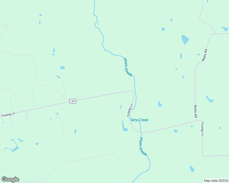 map of restaurants, bars, coffee shops, grocery stores, and more near 2052 Young Lane in Lockhart