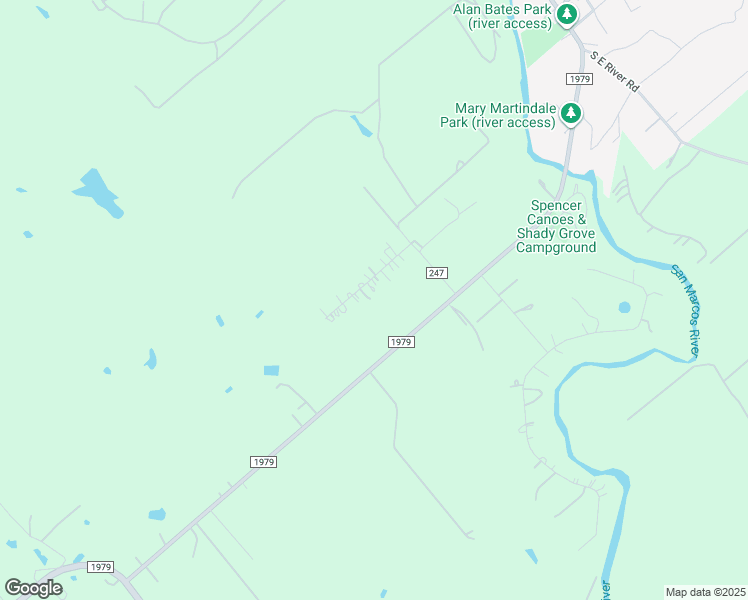 map of restaurants, bars, coffee shops, grocery stores, and more near 643 Anderson Lane in Martindale