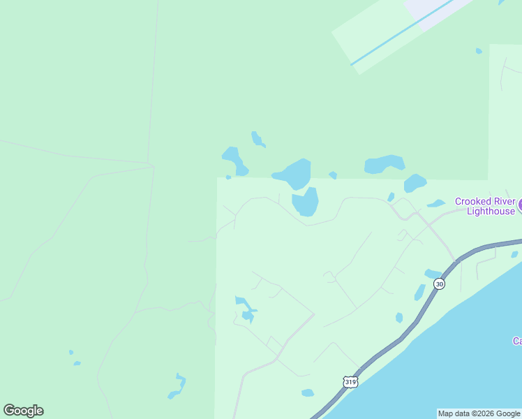 map of restaurants, bars, coffee shops, grocery stores, and more near 300 Frank McKamey Way in Carrabelle