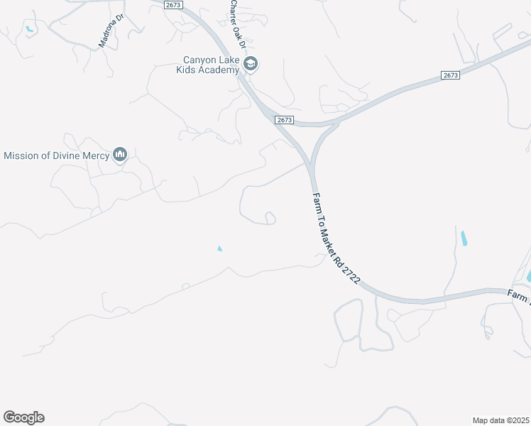 map of restaurants, bars, coffee shops, grocery stores, and more near 8053 Farm to Market 2722 in New Braunfels
