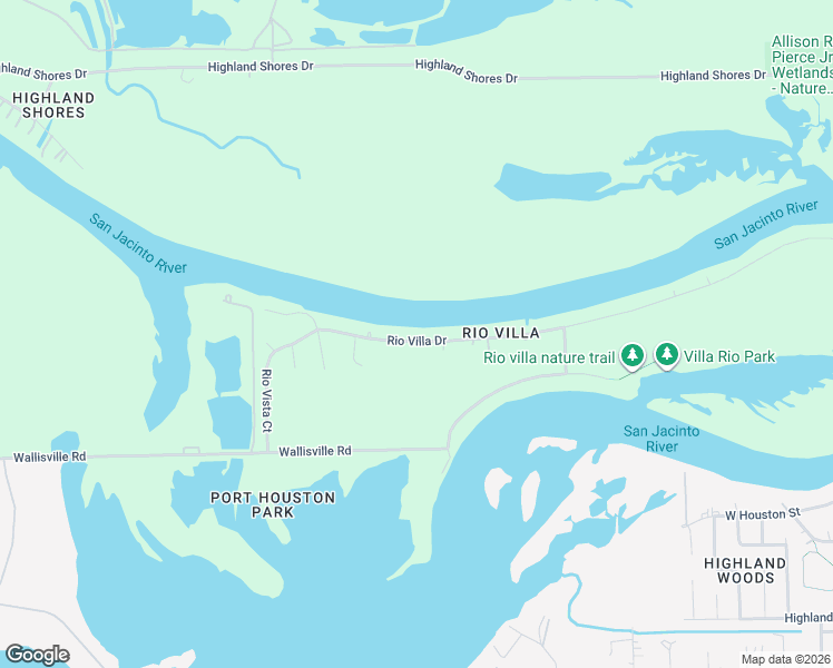 map of restaurants, bars, coffee shops, grocery stores, and more near 19307 Rio Villa Drive in Houston