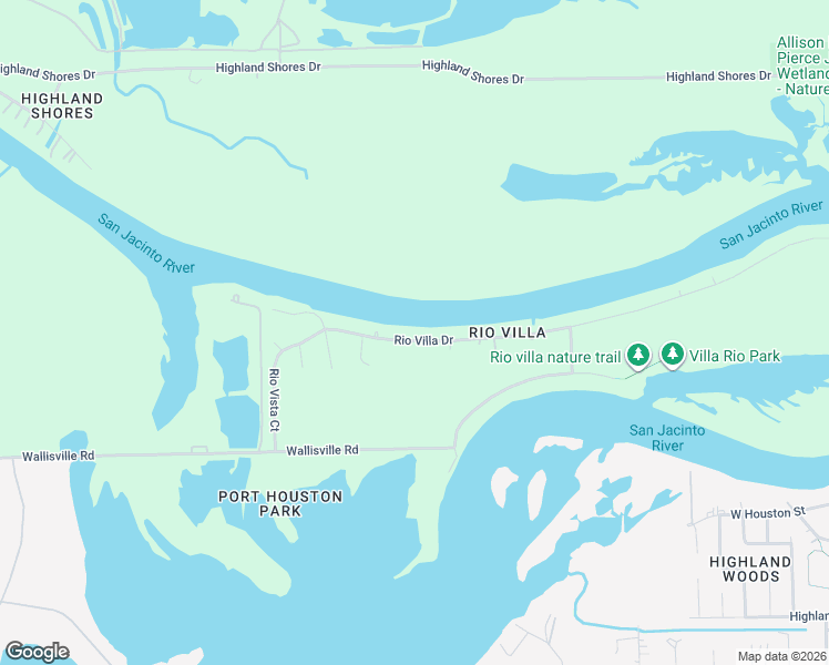 map of restaurants, bars, coffee shops, grocery stores, and more near 19307 Rio Villa Drive in Houston