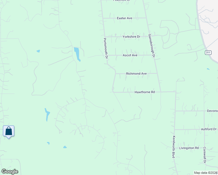 map of restaurants, bars, coffee shops, grocery stores, and more near 7001 Portsmouth Drive in Spring Branch