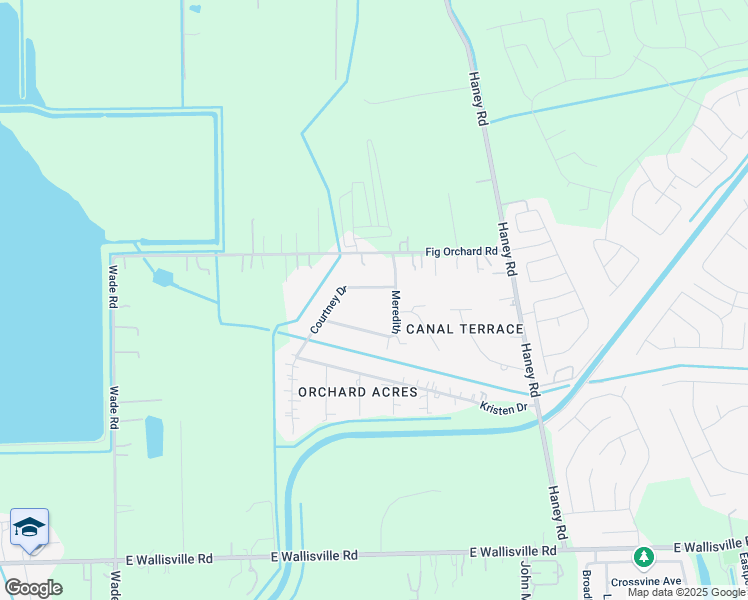 map of restaurants, bars, coffee shops, grocery stores, and more near 9115 Meredith in Highlands