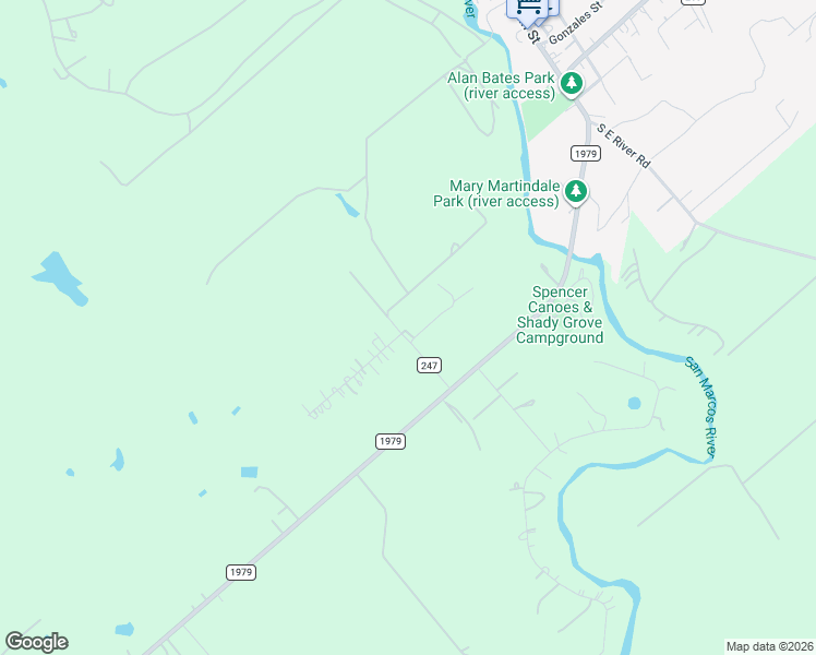 map of restaurants, bars, coffee shops, grocery stores, and more near 301 Tatum Road in Martindale
