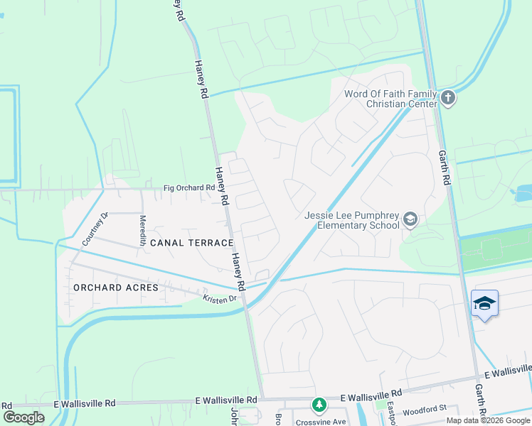map of restaurants, bars, coffee shops, grocery stores, and more near 9207 Haney Road in Highlands