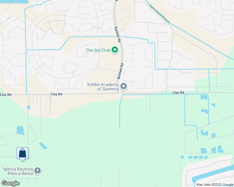 map of restaurants, bars, coffee shops, grocery stores, and more near 27974 Clay Road in Katy