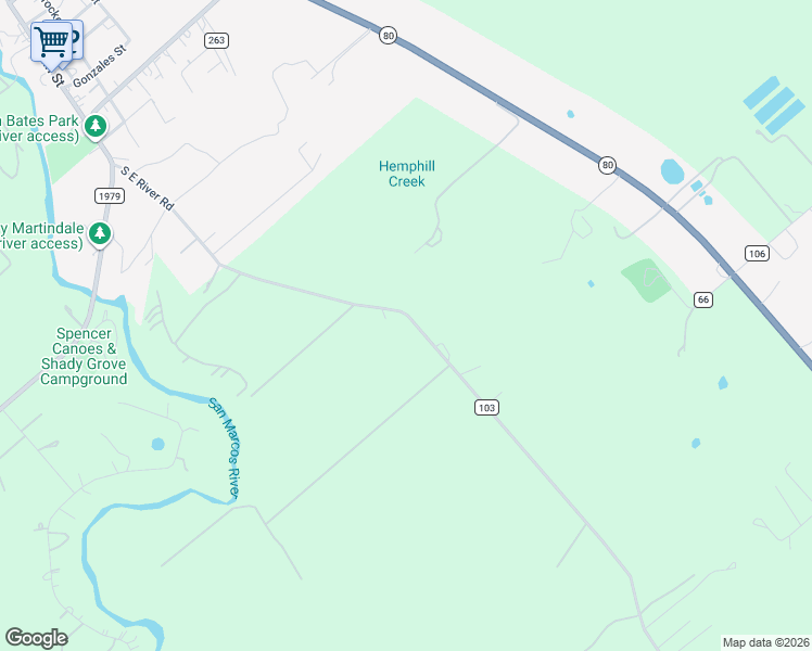 map of restaurants, bars, coffee shops, grocery stores, and more near 3136-3198 South E River Road in Martindale