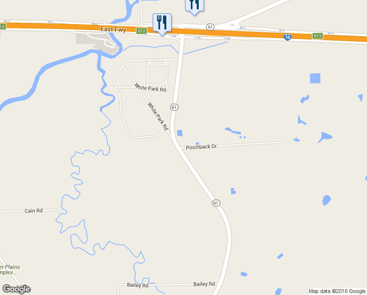 map of restaurants, bars, coffee shops, grocery stores, and more near 1 Pinchback Drive in Anahuac