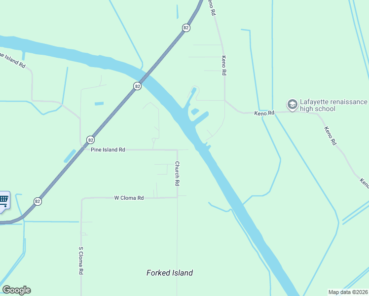 map of restaurants, bars, coffee shops, grocery stores, and more near in Vermilion Parish