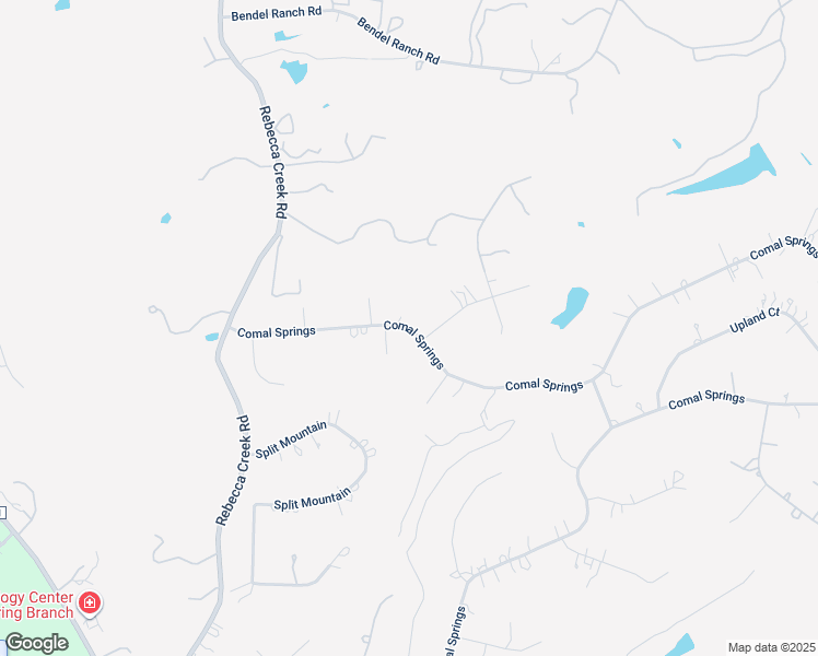 map of restaurants, bars, coffee shops, grocery stores, and more near 2123 Comal Springs in Canyon Lake