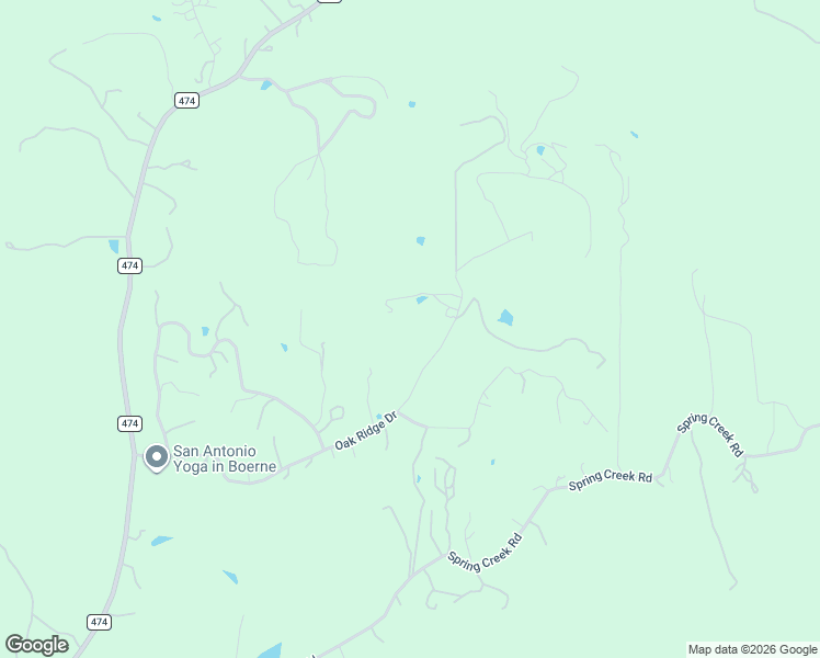 map of restaurants, bars, coffee shops, grocery stores, and more near 412 Oak Ridge Drive in Boerne