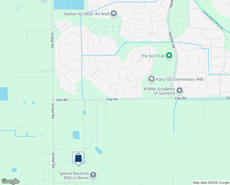 map of restaurants, bars, coffee shops, grocery stores, and more near 27974-28514 Clay Road in Katy