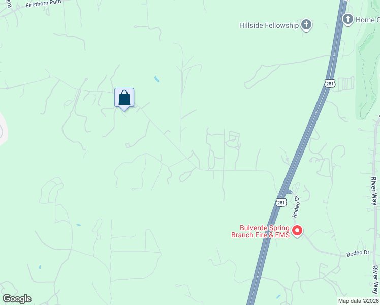 map of restaurants, bars, coffee shops, grocery stores, and more near 690 Heimer Lange Road in Spring Branch