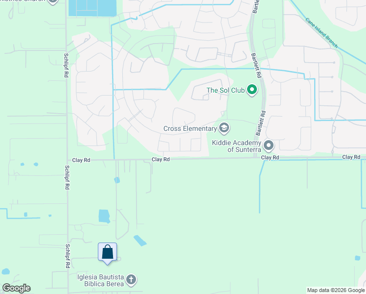 map of restaurants, bars, coffee shops, grocery stores, and more near 27974-28514 Clay Road in Katy