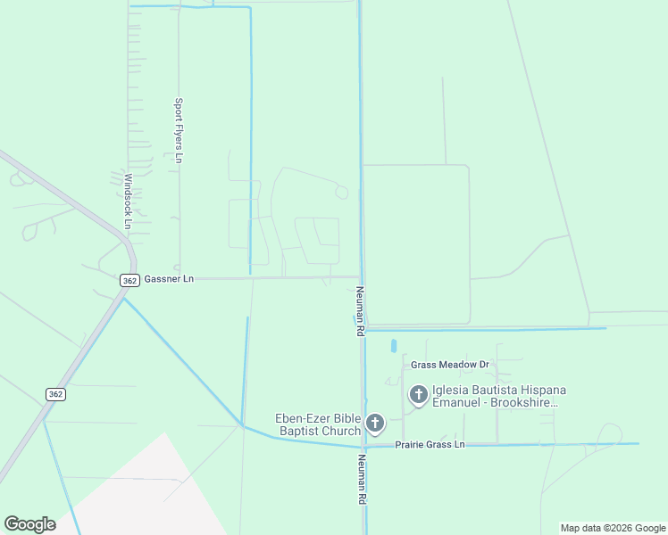map of restaurants, bars, coffee shops, grocery stores, and more near 513 Stone Placa Trail in Brookshire