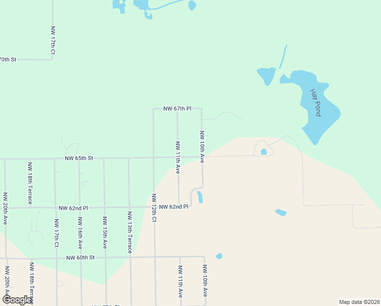 map of restaurants, bars, coffee shops, grocery stores, and more near 6614-6698 Northwest 10th Avenue in Bell