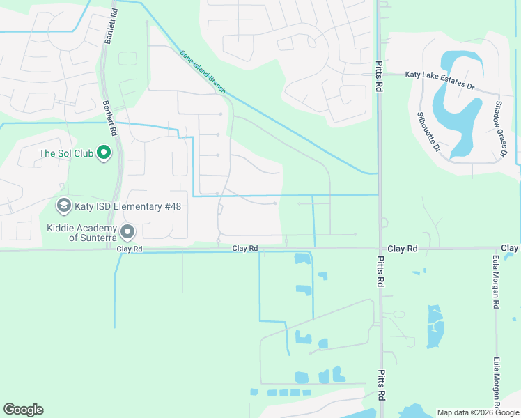 map of restaurants, bars, coffee shops, grocery stores, and more near 449 Ripple Edge Court in Katy