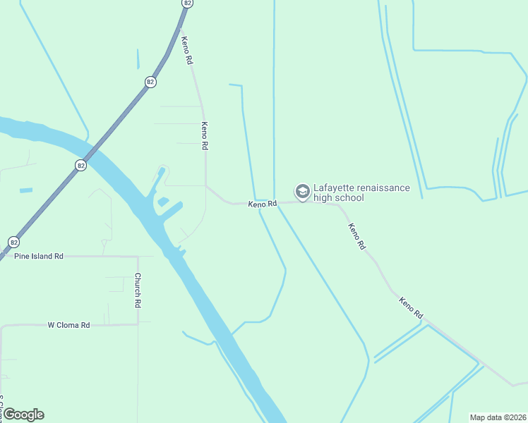 map of restaurants, bars, coffee shops, grocery stores, and more near 21737 Keno Road in Abbeville