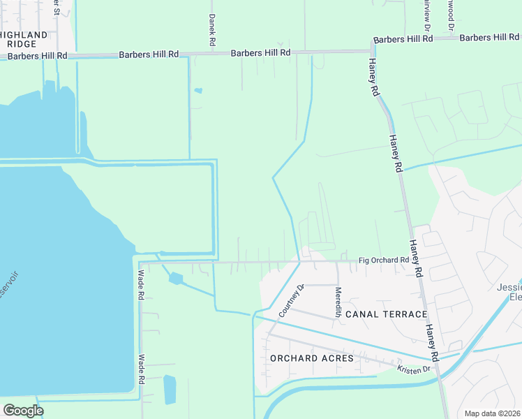 map of restaurants, bars, coffee shops, grocery stores, and more near 3415 Fig Orchard Road in Highlands