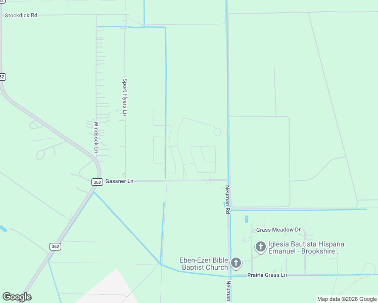 map of restaurants, bars, coffee shops, grocery stores, and more near 33006 Gassner Lane in Brookshire
