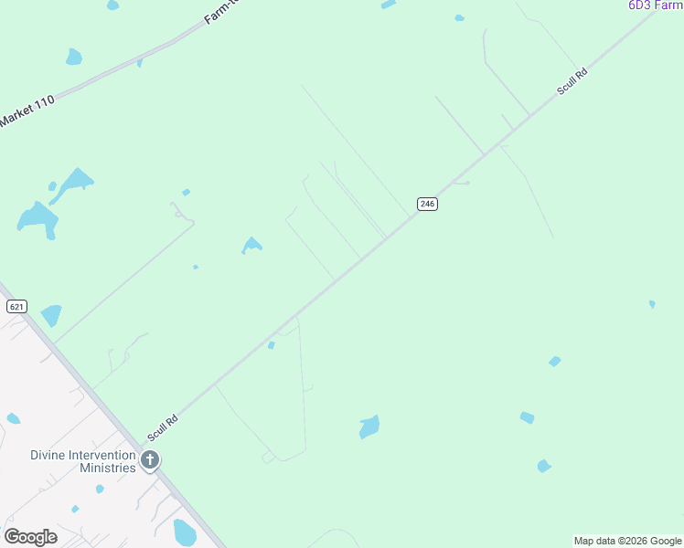 map of restaurants, bars, coffee shops, grocery stores, and more near Scull Road in San Marcos