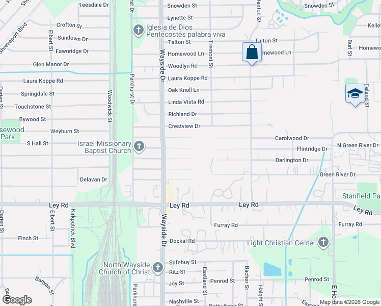 map of restaurants, bars, coffee shops, grocery stores, and more near 7942 Flintridge Drive in Houston