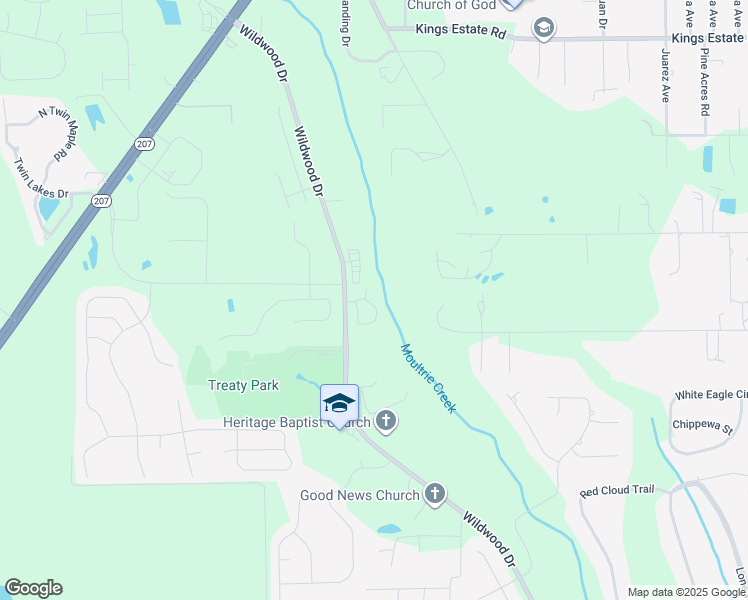 map of restaurants, bars, coffee shops, grocery stores, and more near 93 Moultrie Creek Circle in St. Augustine