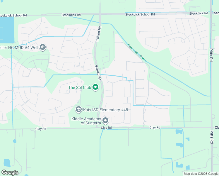map of restaurants, bars, coffee shops, grocery stores, and more near 27420 Clay Road in Katy
