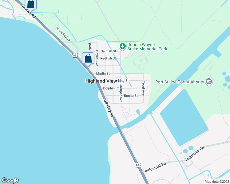 map of restaurants, bars, coffee shops, grocery stores, and more near 1846 Cobia Ave in Port St Joe