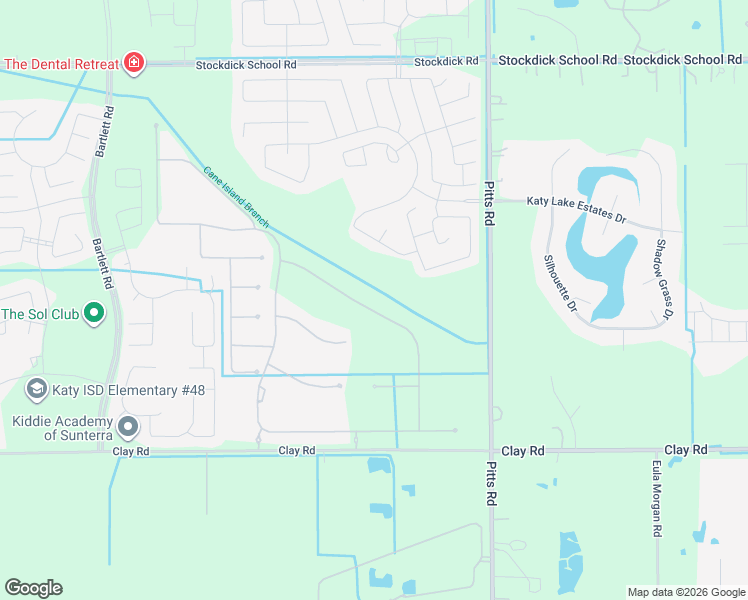 map of restaurants, bars, coffee shops, grocery stores, and more near 489 Horizon Light Lane in Katy